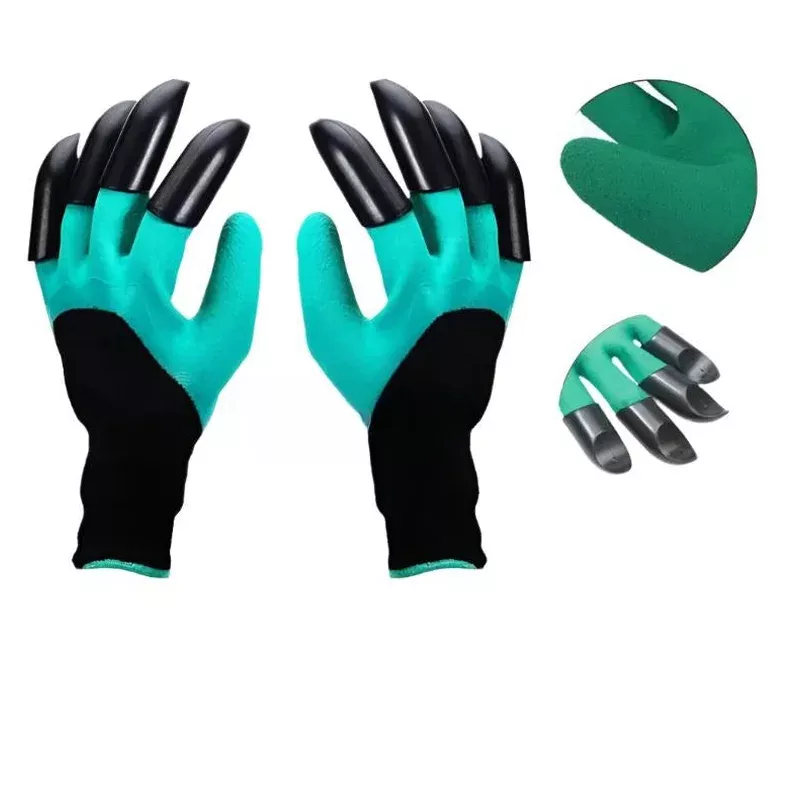 1 Pair Home Garden Planting Excavation Gloves Claw Gloves Insulated Plastic Gloves Washing Dishes