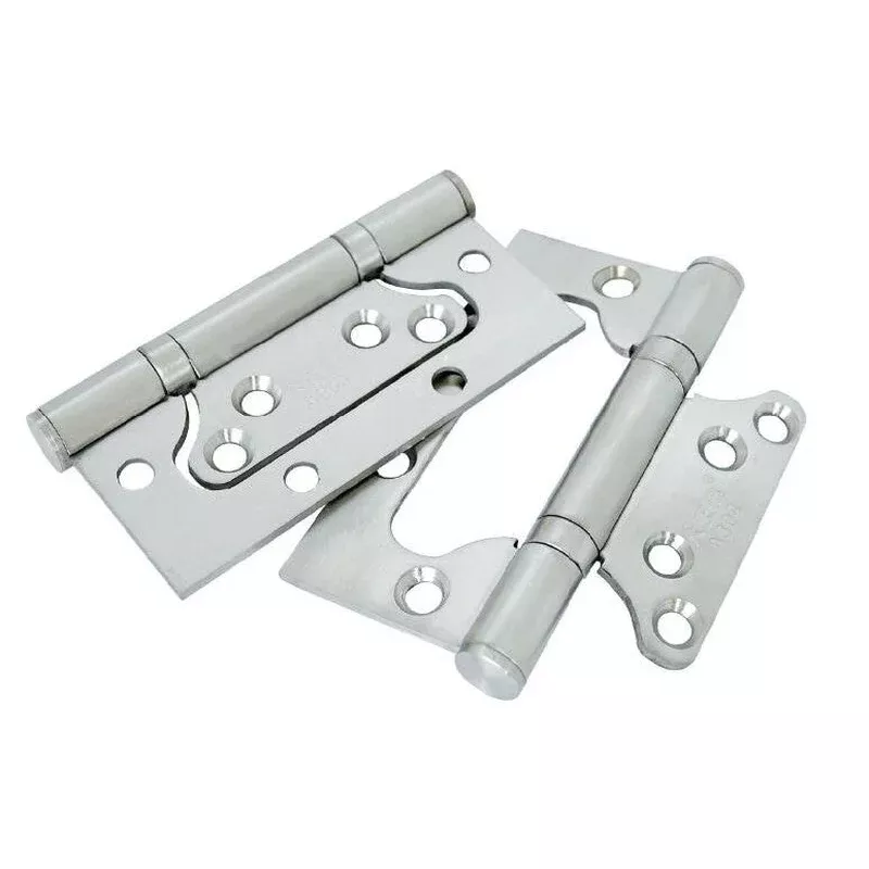(2PCS/SET) 4X3X2.5mm Thick SUS-304D Stainless Steel Cabinet Door Hinge Butterfly Hinges Heavy Duty