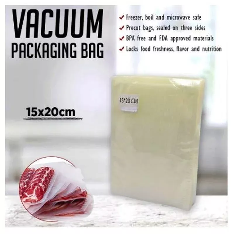[50 Sheets] Vacuum Sealer Storage Bags BPA-Free Food Vacuum Seal Pouches