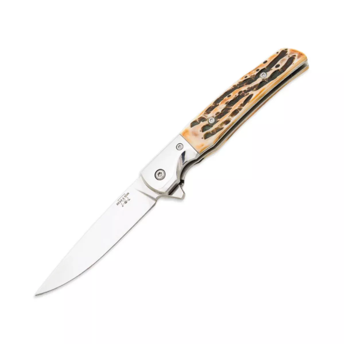 Bear & Son 521 - D2 Stag Bone Rancher Sideliner
