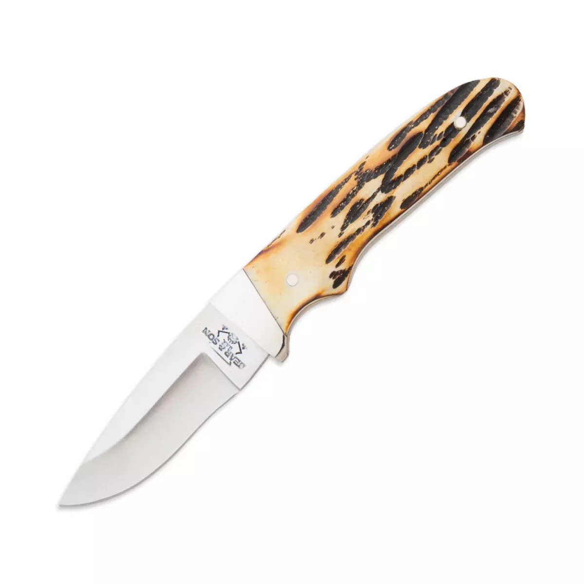 Bear & Son 548 - 7" Genuine India Stag Bone Pro Skinner
