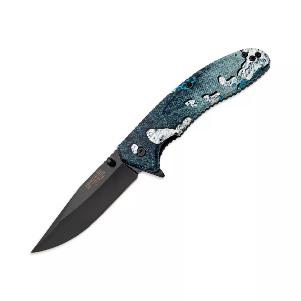 Bear & Son 61138 - True Timber Rift Zytel Sideliner Assisted Open
