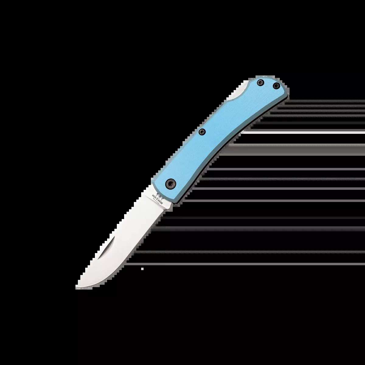 Bear & Son Blue Small Locking Farmhand w/ Clip