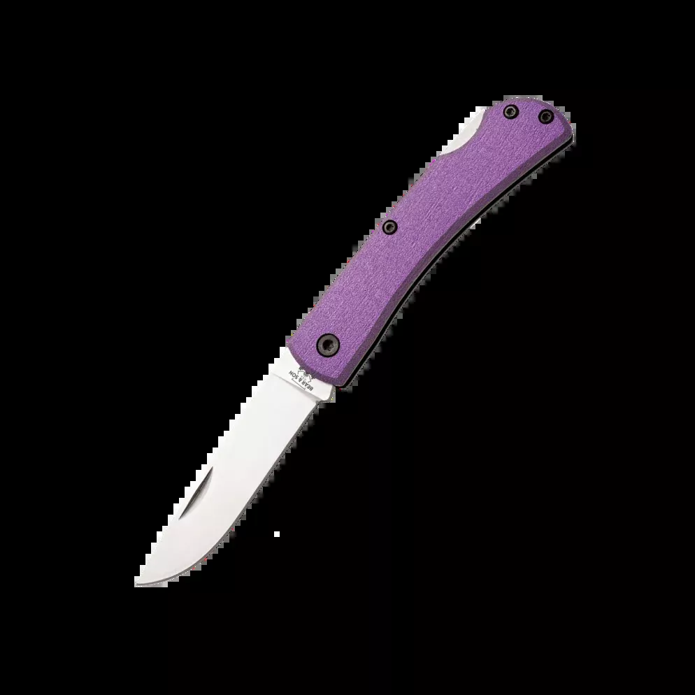 Bear & Son Purple Small Locking Farmhand w/ Clip