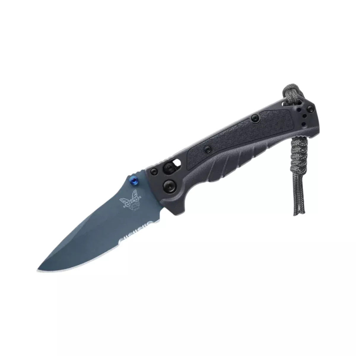 Benchmade 18065SBT-01 - Mini Adira Tempest Gray Partially Serrated