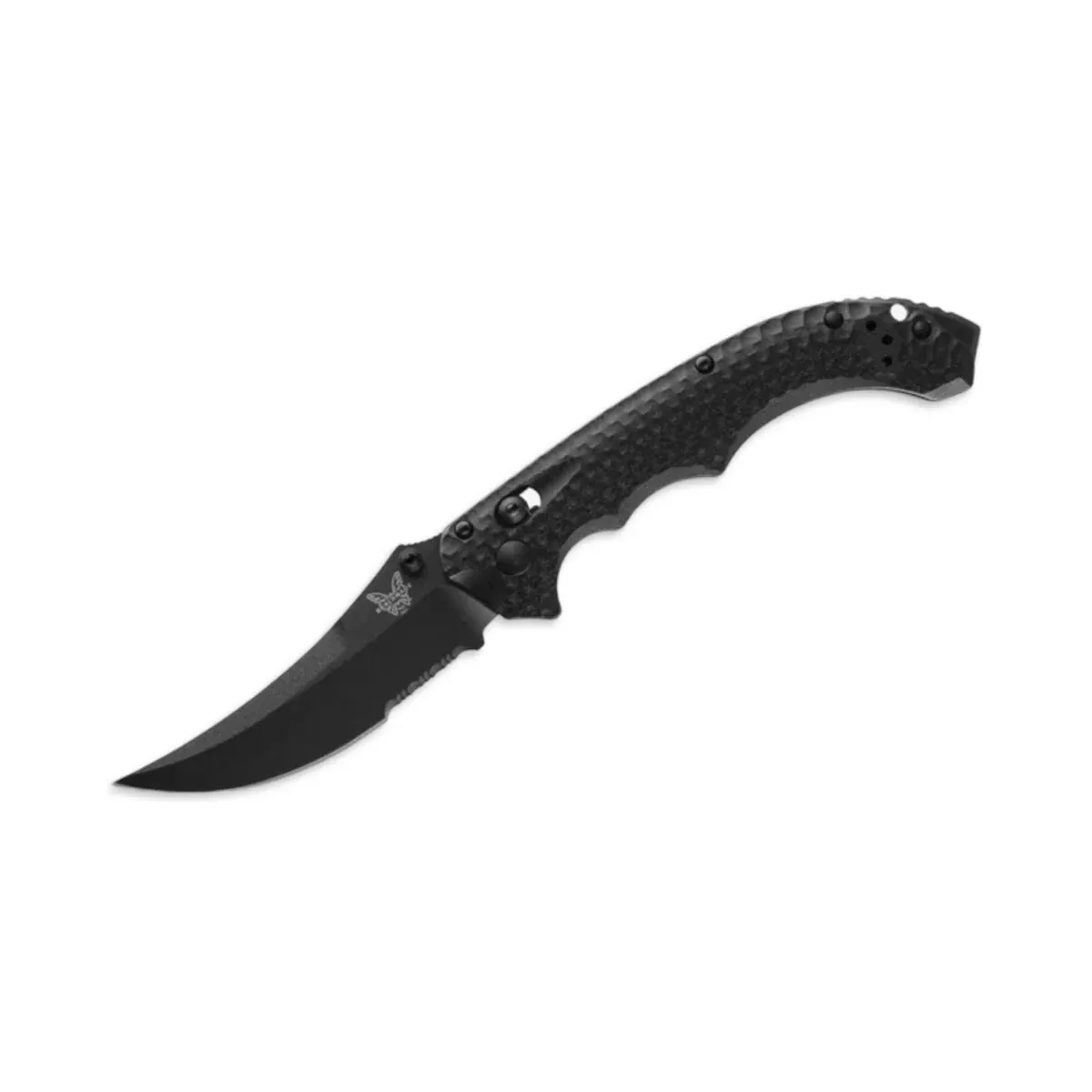 Benchmade 865SBK - Mini Bedlam Black Simitar