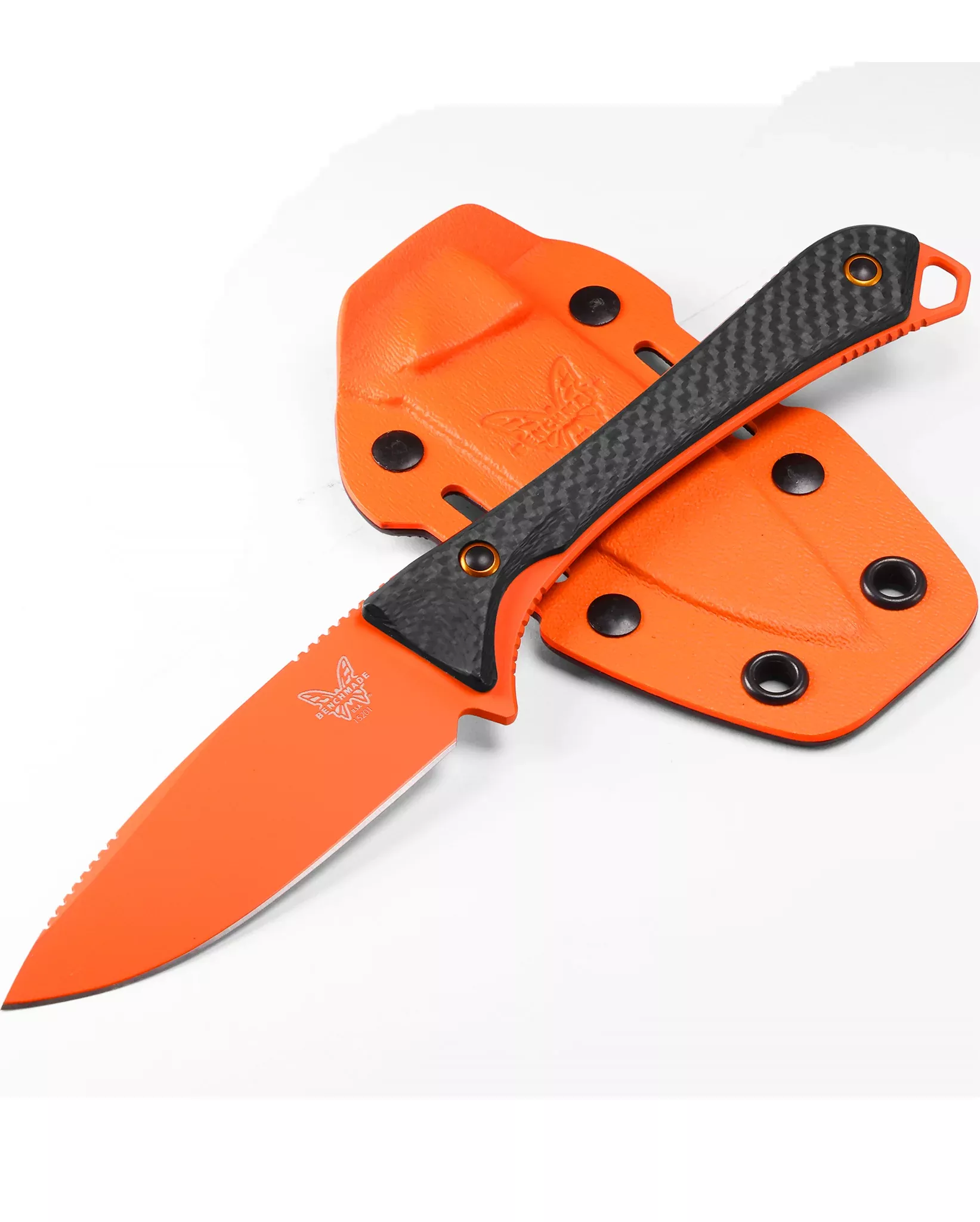 Benchmade Altitude - Fixed Blade - HUNT Series - Orange Coated - 15201OR