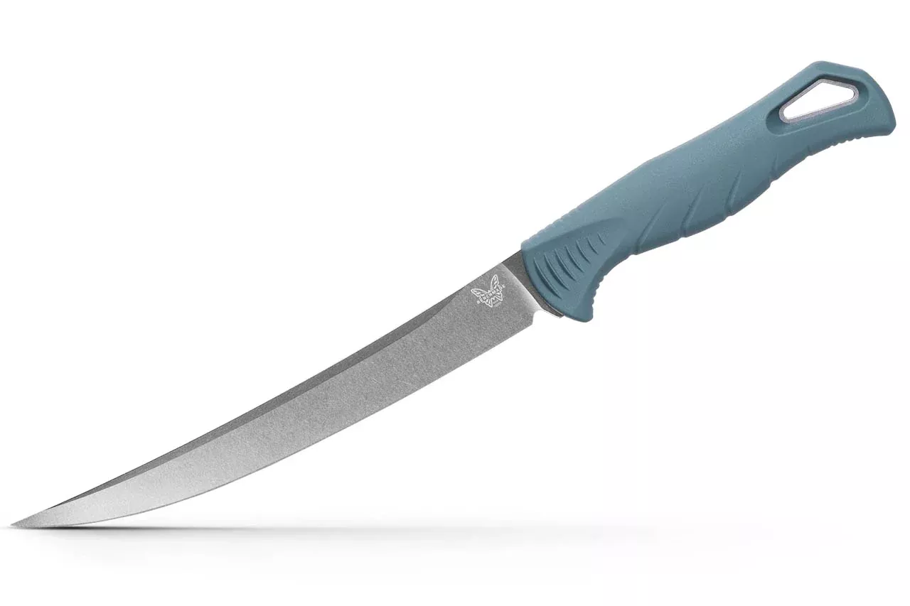 Benchmade Fishcrafter - Depth Blue Handle - 7" Magnacut Blade - 18010