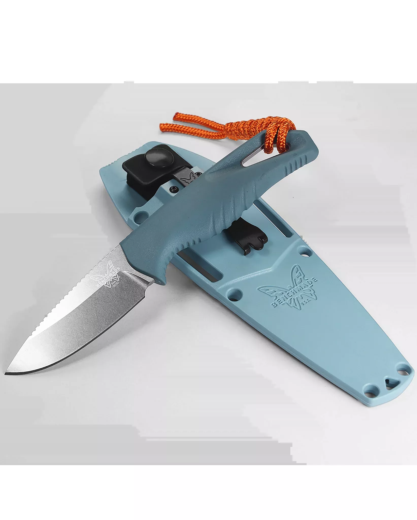 Benchmade Intersect - Depth Blue Santoprene Handle - CPM-Magnacut - 18050