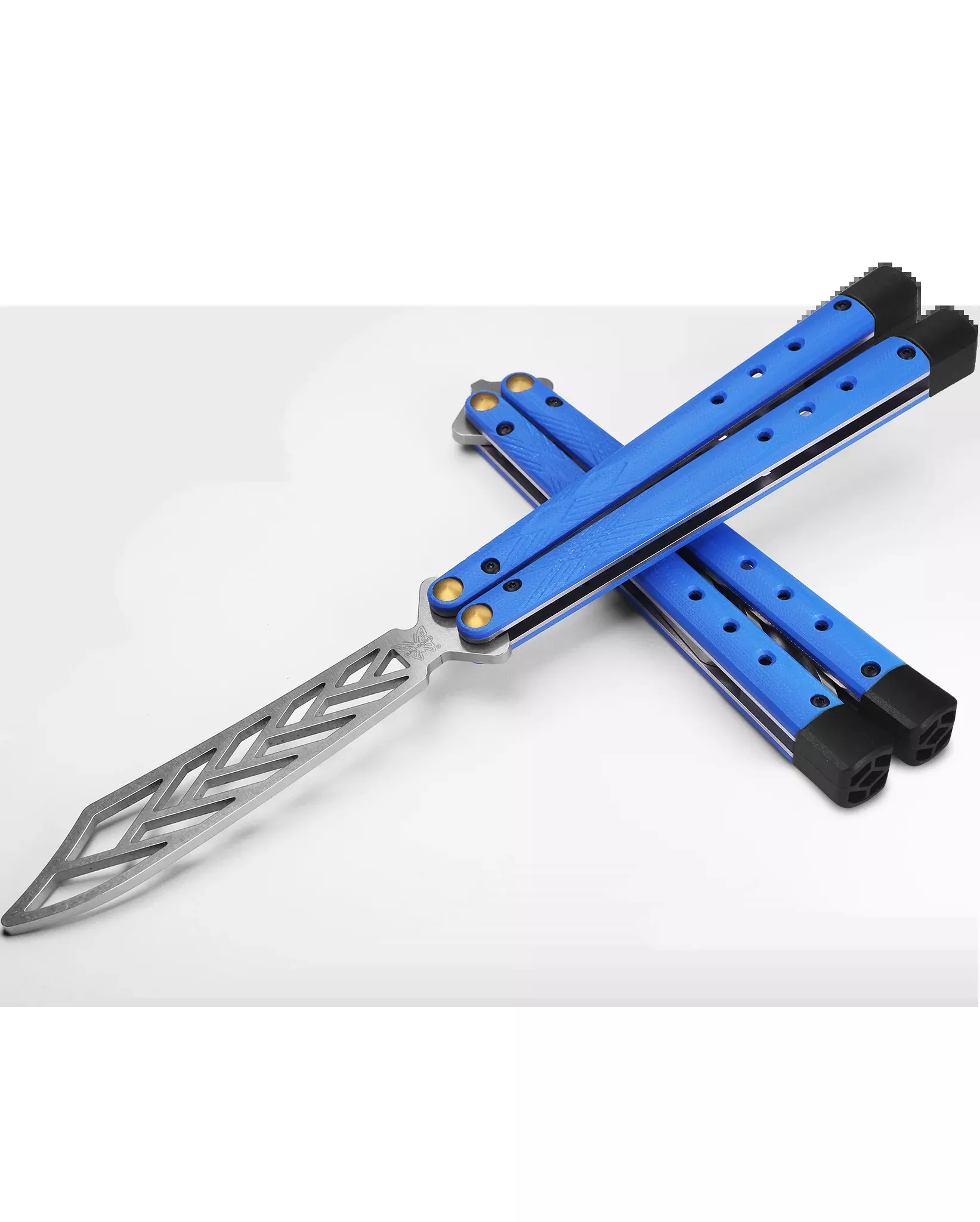 Benchmade Necron 99T Trainer Balisong - Butterfly Knife - G10 Handle - 440C Blade