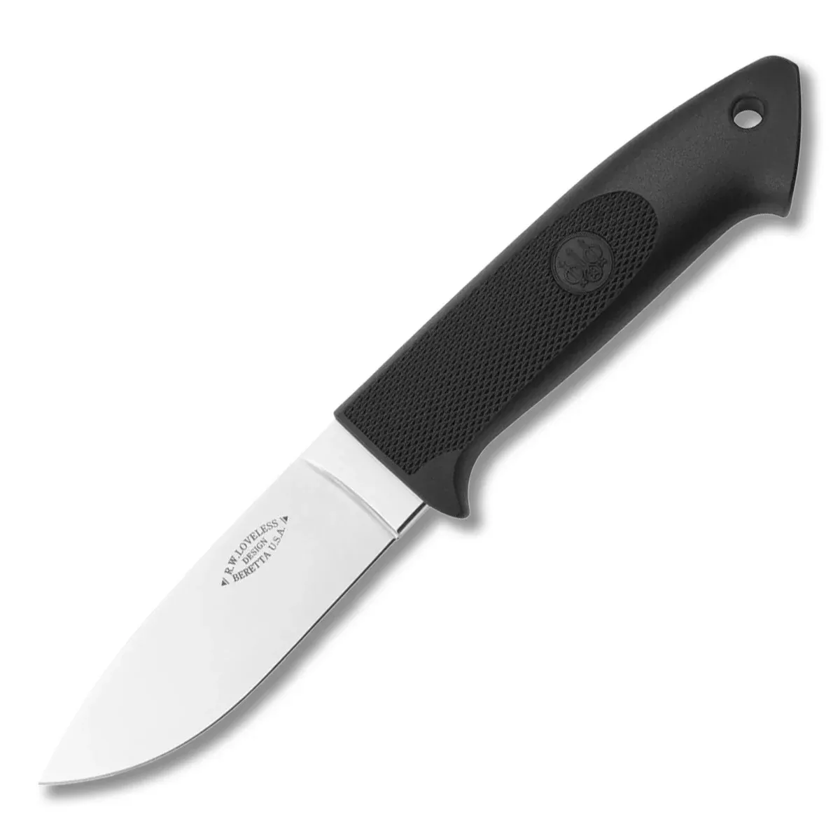 Beretta Loveless Hunter - Black Zytel Handle - Stainless Steel - JK200A02