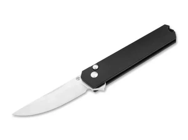Boker Kwaiken Compact Button Lock - Black Handle - MagnaCut Blade - 110073