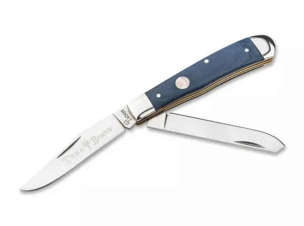 Boker Treebrand Trapper - Canvas Denim Micarta - D2 Blade - 110887
