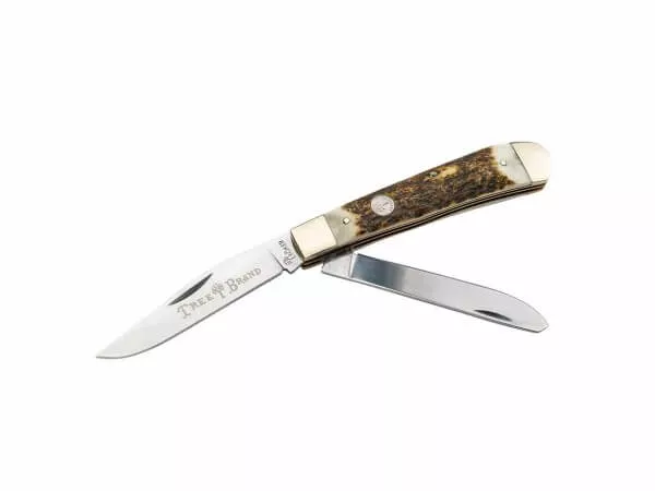 Boker Treebrand Trapper - Stag Handle - D2 Blade - 110833ST
