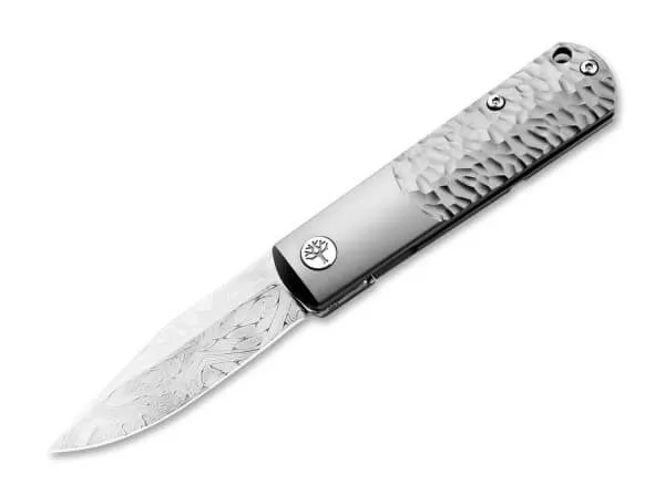 BRLW Platinum Edition - Titanium Handle - Damascus Blade - 110676DAM