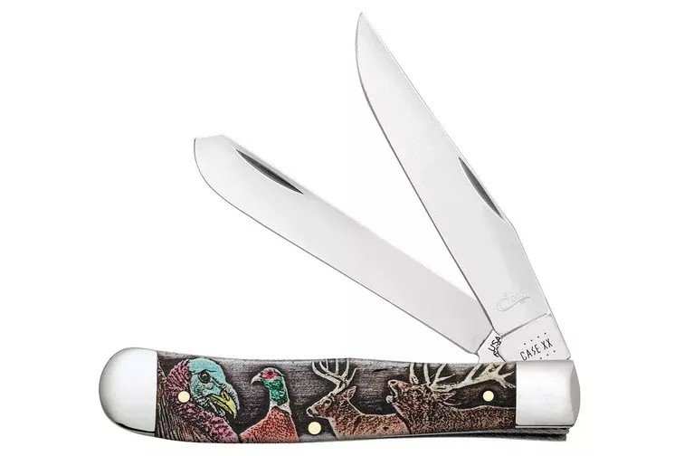 Case Trapper Smooth Bone - Wild Game Series - Tru-Sharp Steel - 60585