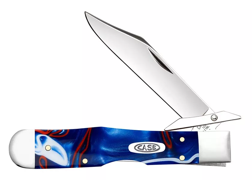 Case XX Cheetah Cub - Patriotic Kirinite Handle - Tru-Sharp Steel - 11230