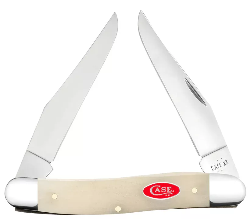 Case XX Muskrat - Smooth Natural Bone - Tru-Sharp Steel - 14022