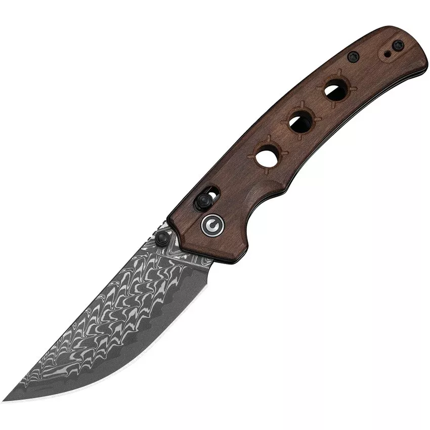 Civivi C24020C-DS1 - Noctis Guibourtia Wood Handle Damascus