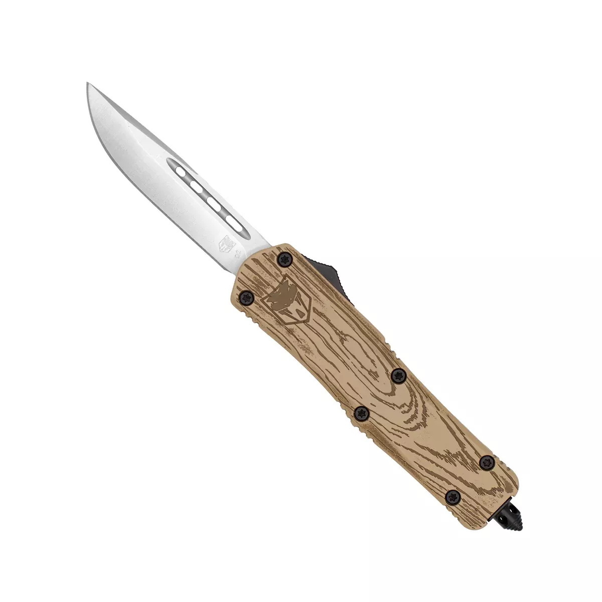 CobraTec Medium FS-3 Wood Grain Drop Not Serrated