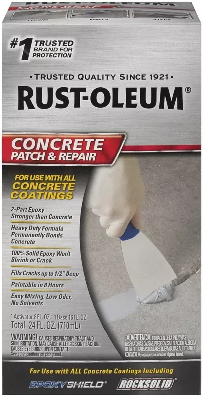 Concrete Patch And Repair, 24 Ounce Container For Durable Surface Restoration