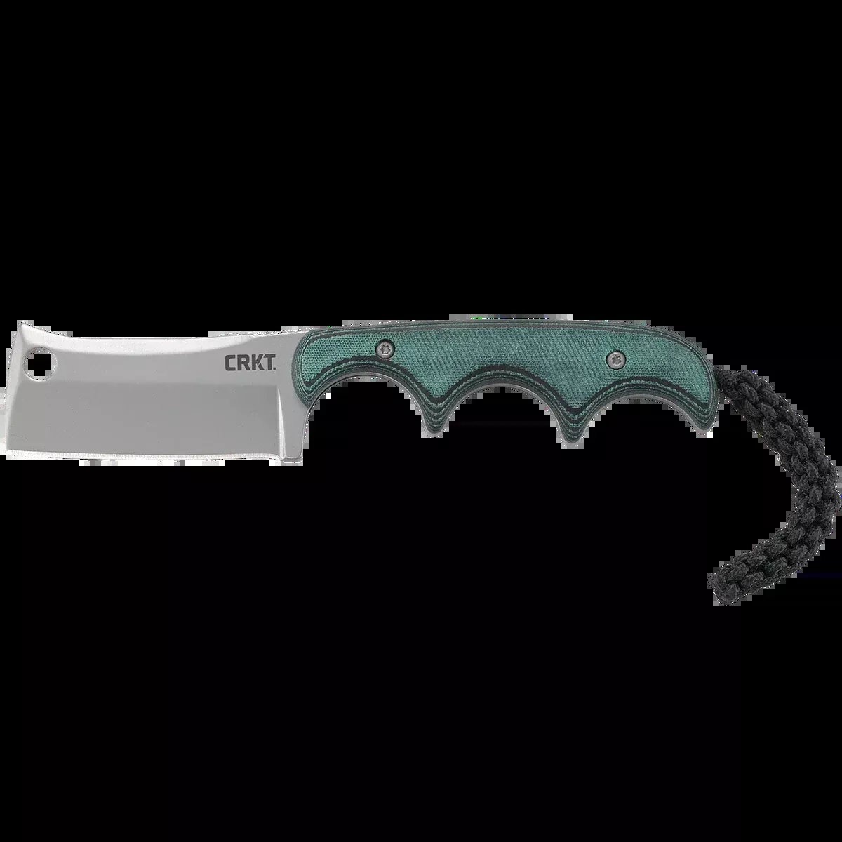 CRKT Folts Minimalist - Cleaver Neck Knife - Black G10 - 2383
