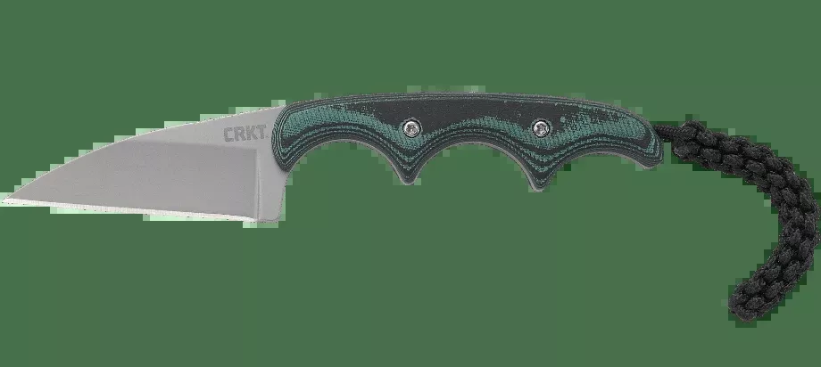 CRKT Folts Minimalist - Wharncliffe Neck Knife - Black G10 - 2385