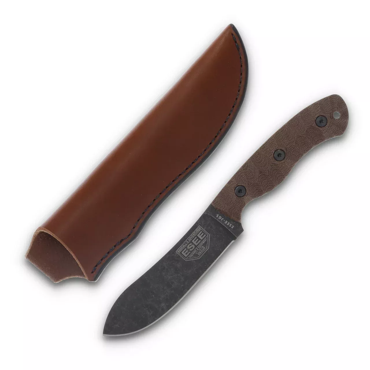 ESEE JG5 - James Gibson Nessmuk - Micarta Handle - 1095 Blade - ESJG5
