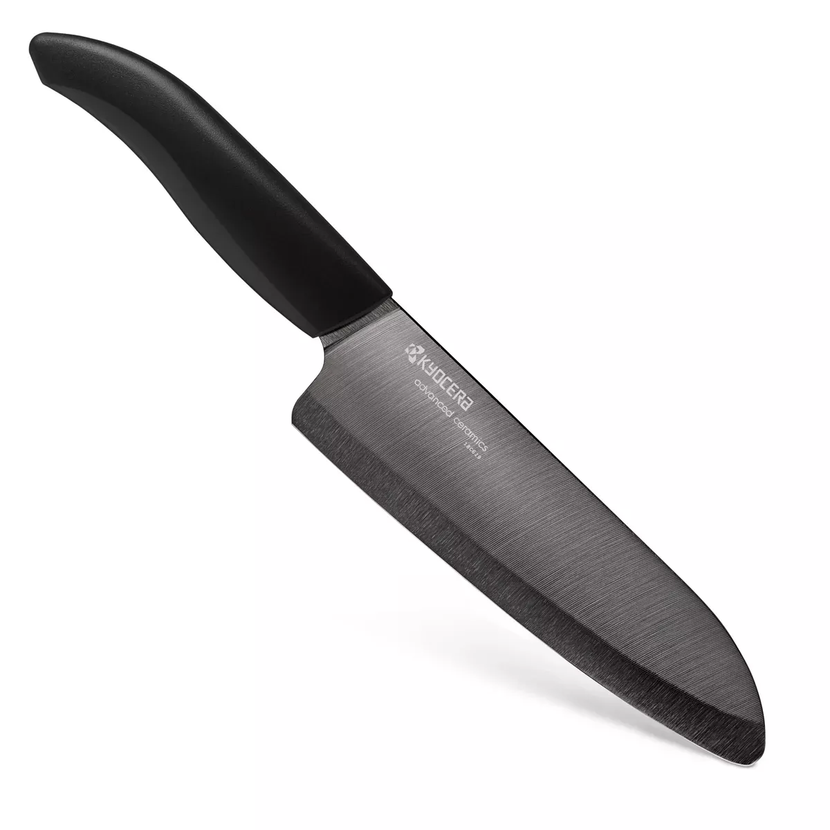 Kyocera Revolution 6" Chef's Santoku Knife Black Blade