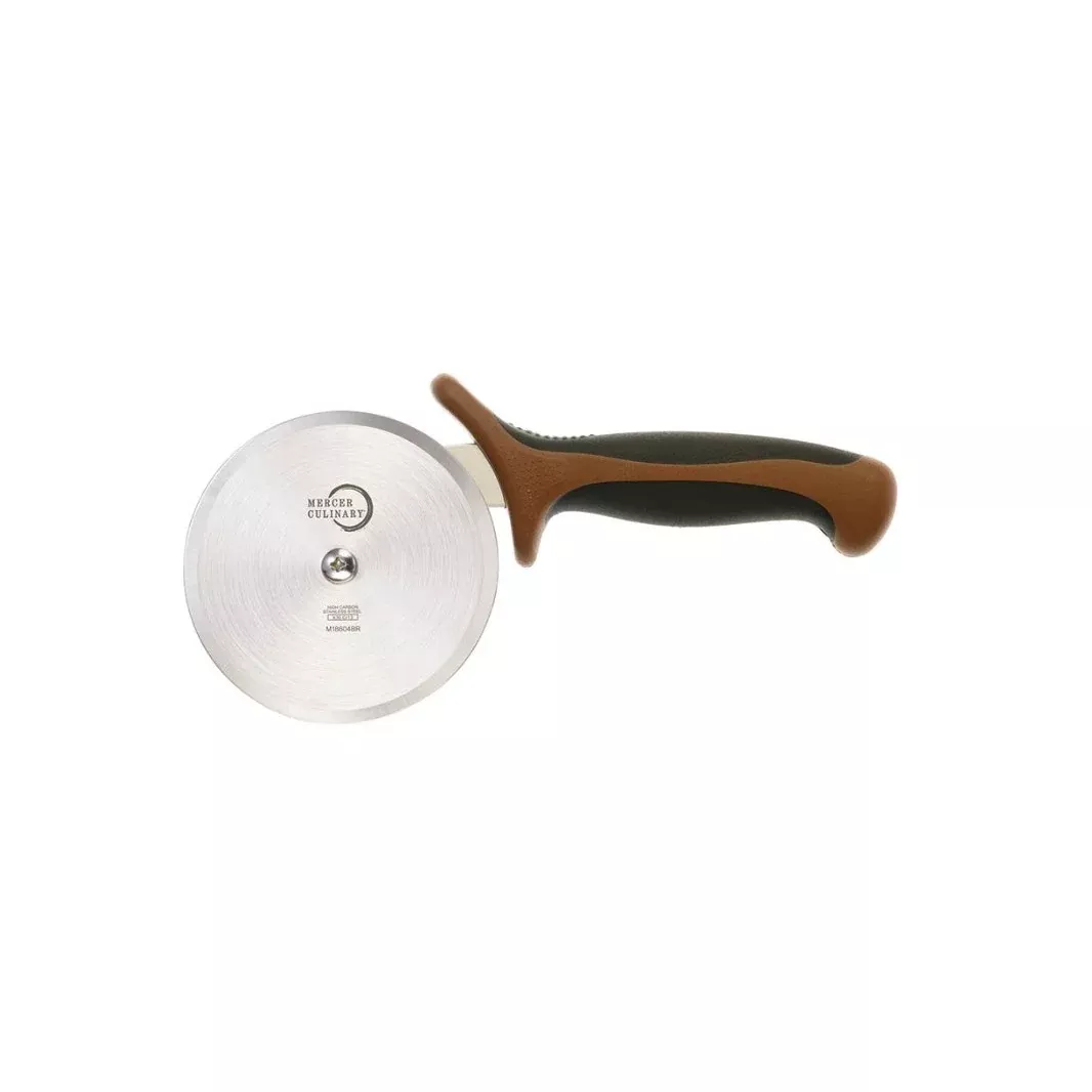 Mercer M18604BR - Millenia 4" Pizza Cutter Brown