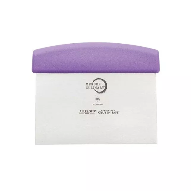 Mercer M18810PU - 6" Bench Scraper Purple