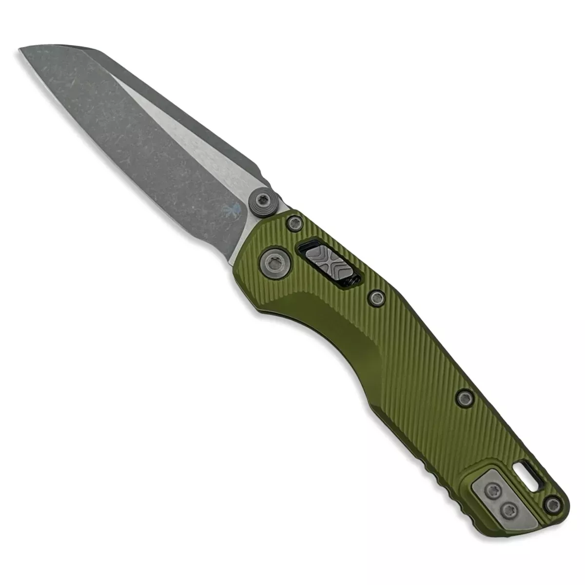 Microtech 210M-10APFLOD - MSI Mini S/E Fluted OD Green Apocalyptic Standard