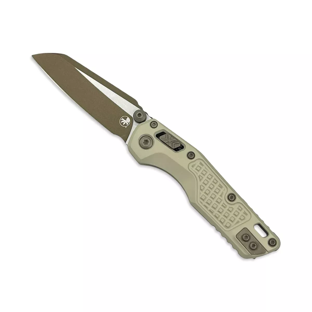 Microtech 210M-1FRCG-C19Z23 - MSI Mini S/E Frag Champagne Gold Standard