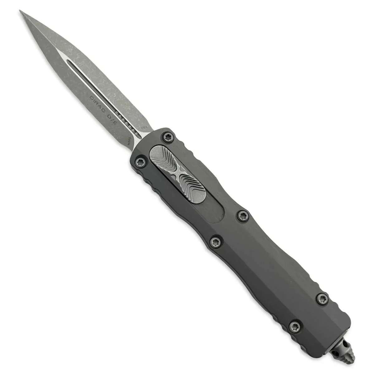Microtech 225-10APNC - Dirac D/E Natural Clear Apocalyptic Standard