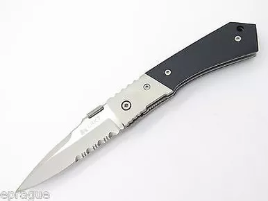*original* Vtg NOS Columbia River CRKT 8112 Tighe Tac Large Folding Pocket Knife