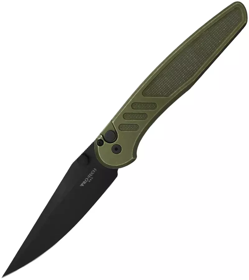 Pro-TechAvalon - Green BW Knurled Aluminum - DLC MagnaCut - PV1103-BW-GREEN