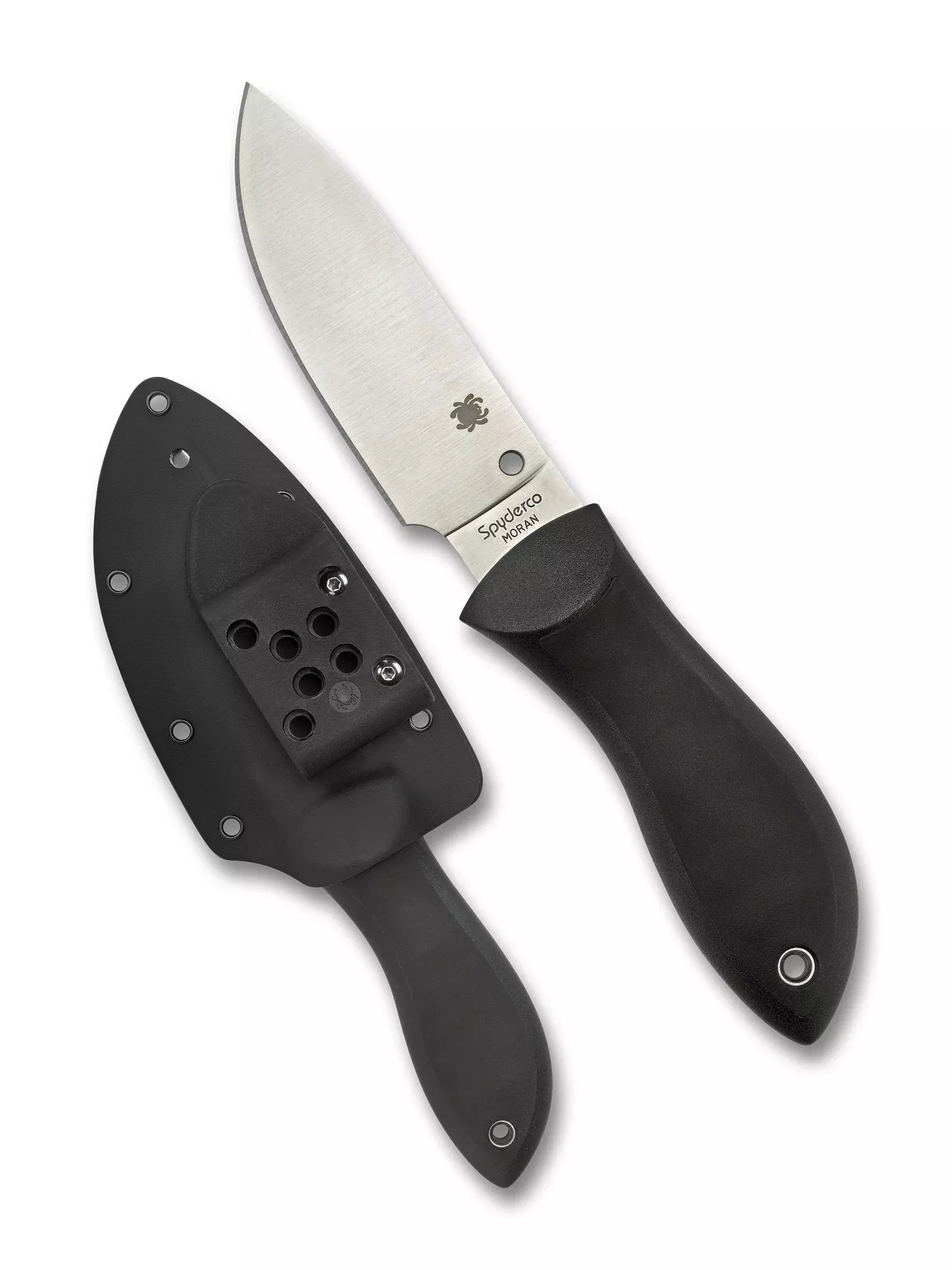 Spyderco Bill Moran - Black FRN Handles - VG10 Drop Point Blade - FB02P