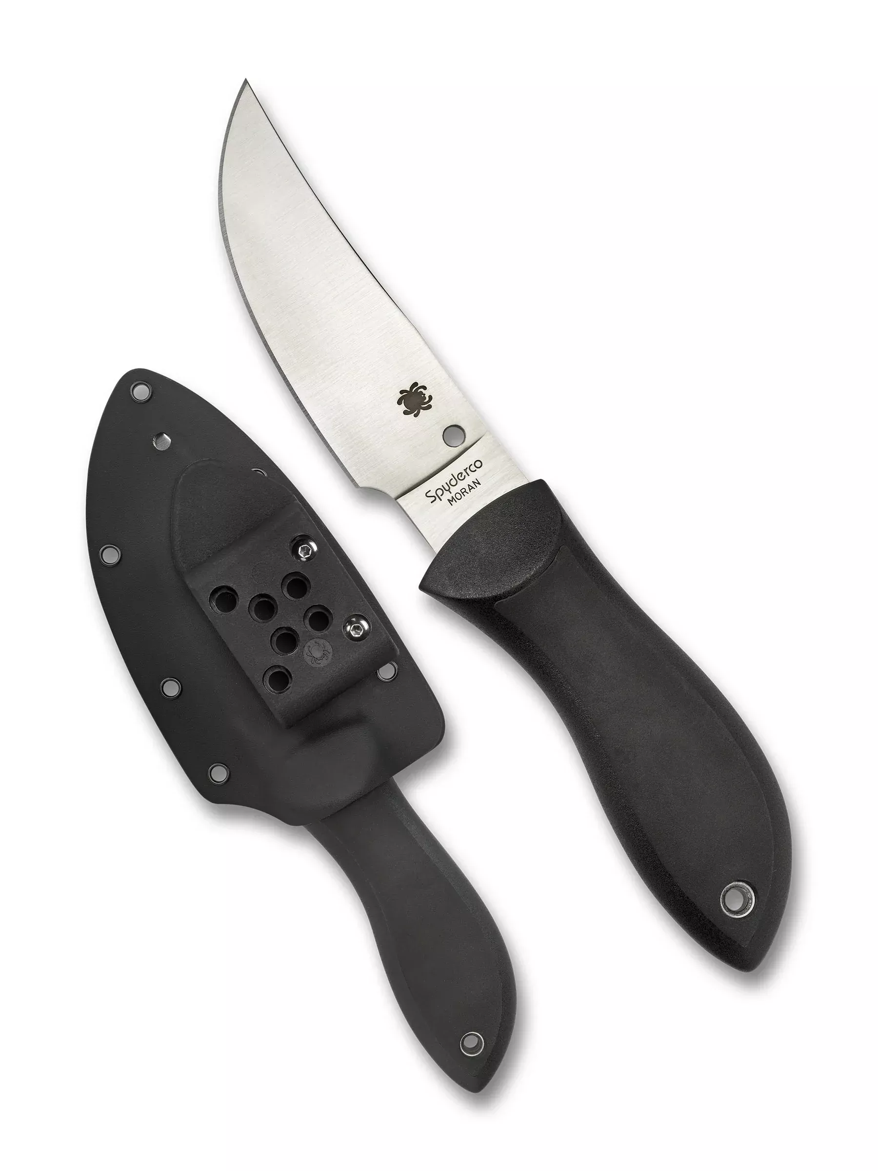 Spyderco Bill Moran - Black FRN Handles - VG10 Steel Bowie Blade - FB01P