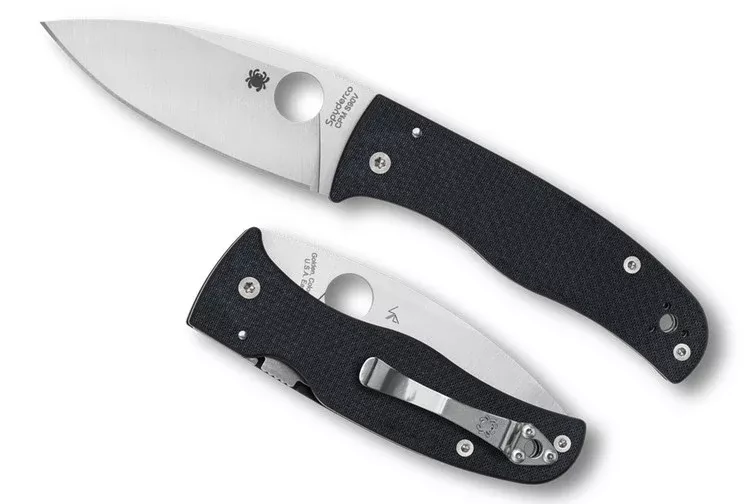 Spyderco Bodacious - Carbon Fiber Handle - S90V Blade - Sprint Run - C263CFP90V