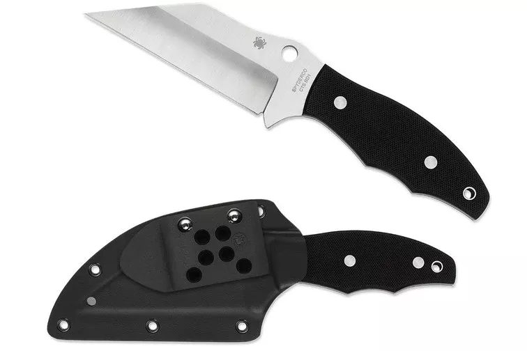 Spyderco Ronin 2 - Black G-10 Handles - Satin BD1N Blade - FB09GP2