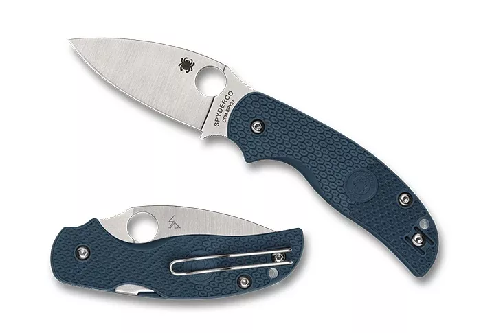 Spyderco Sage 5 - Cobalt Blue FRN - CPM-SPY27 Steel - C123PCBL