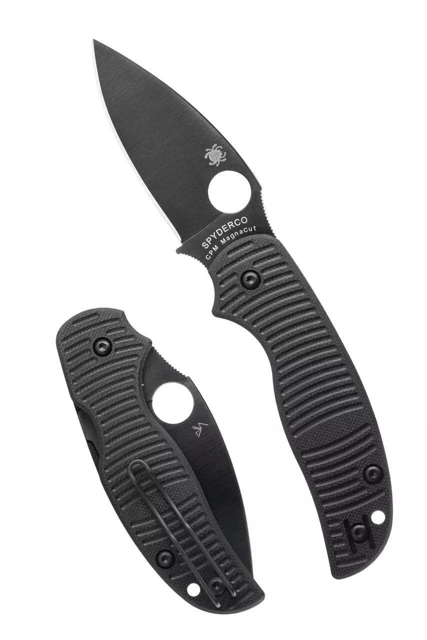 Spyderco Sage 5 Salt - Black G-10 Handle - Magnacut Blade - C123GPBKMCBK