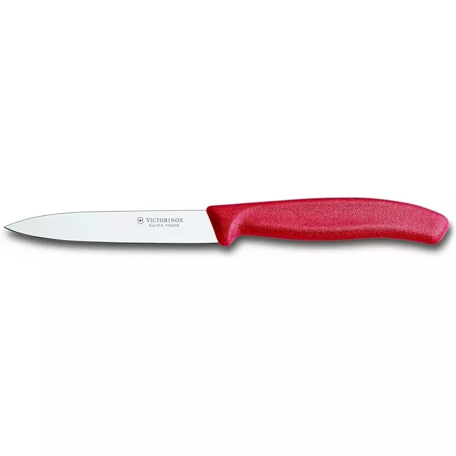 Victorinox Chili Red 4" Spear Point Paring Knife