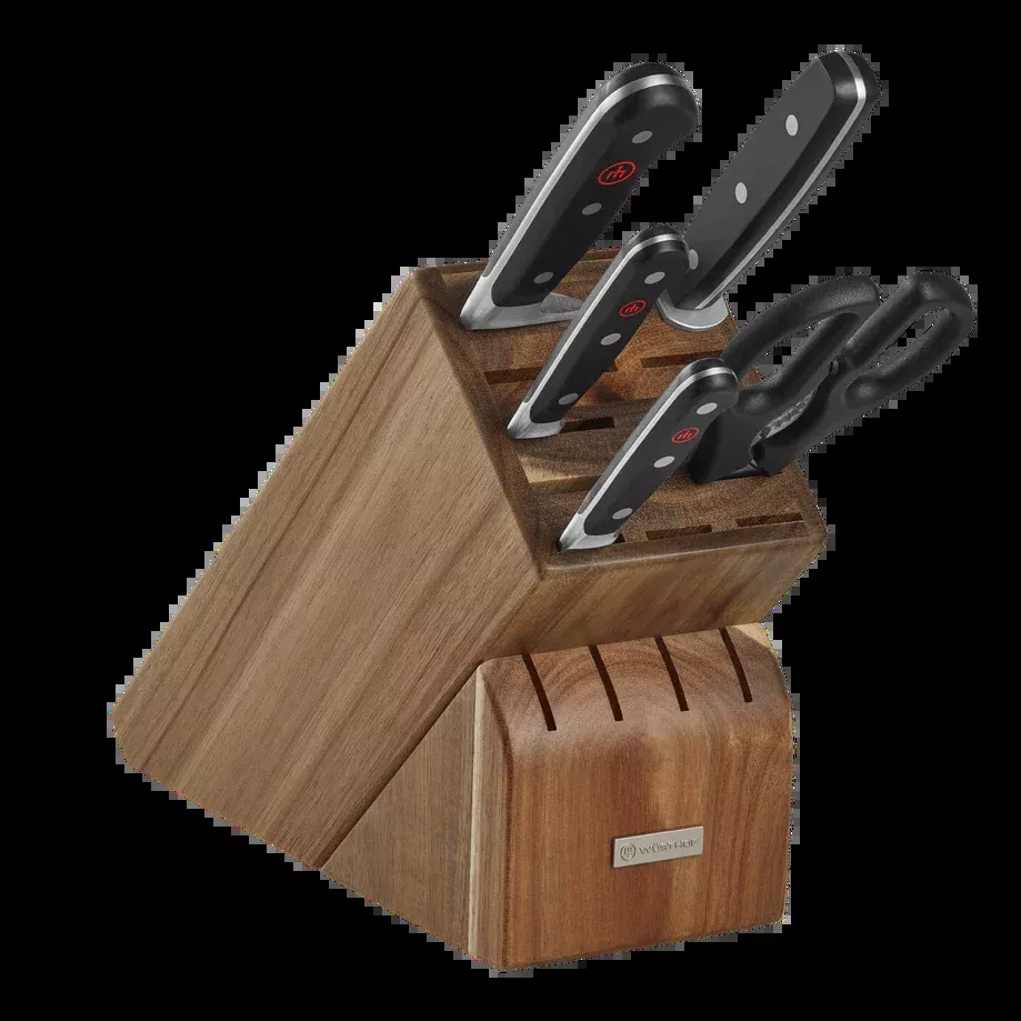 Wusthof Classic 6pc Block Set - Acacia