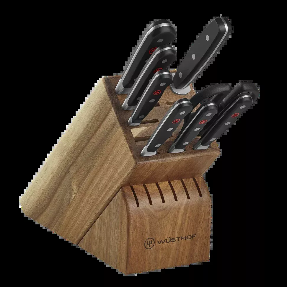 Wusthof Classic 9pc Block Set - Acacia