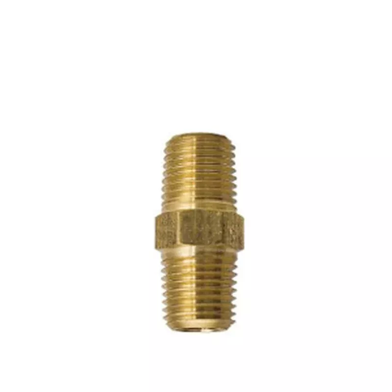 ZSI – Foster Adapter Brass Male Hex Nipple 2M2M