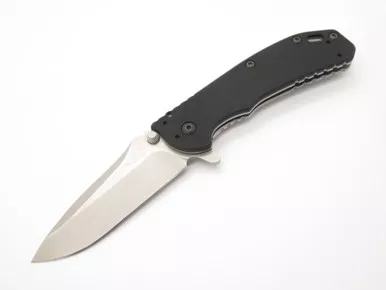 ZT Zero Tolerance 0566 Hinderer Elmax Blade G10 Framelock Folding Pocket Knife