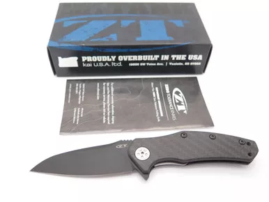 ZT Zero Tolerance 0770CFM4 Carbon Fiber Handle CPM M4 Assisted Folding Knife